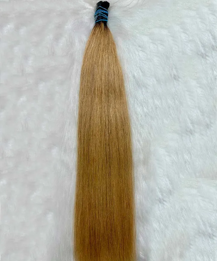 Cabelo humano brasileiro loiro mel para mega hair